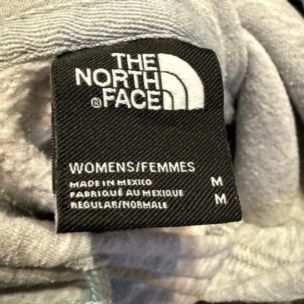 The North Face Gray Hoodie‎ Sweatshirt Women’s Medium Drawstring Cotton Blend